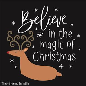 7836 - Believe in the magic - The Stencilsmith