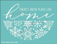 7839 - there's snow place like home - The Stencilsmith