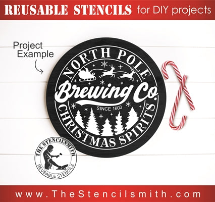 7840 - North Pole Brewing Co. - The Stencilsmith