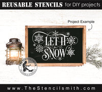 7854 - Let it Snow - The Stencilsmith