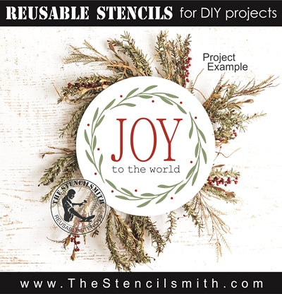 7855 - Joy to the World - The Stencilsmith