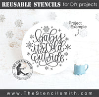 7860 - Baby it's cold outside - The Stencilsmith