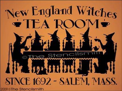 786 - New England Witches Tea Room - The Stencilsmith
