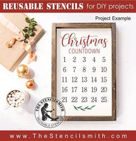 7870 - Christmas Countdown - The Stencilsmith
