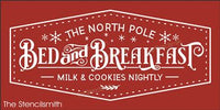 7873 - The North Pole Bed & Breakfast - The Stencilsmith