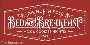 7873 - The North Pole Bed & Breakfast - The Stencilsmith