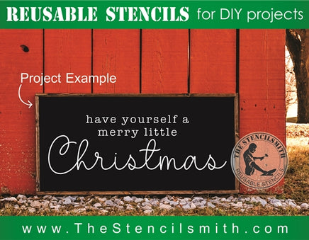 7878 - have yourself a merry little christmas - The Stencilsmith
