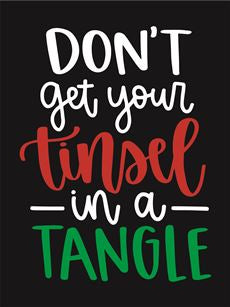 7883 - don't get your tinsel in a tangle - The Stencilsmith