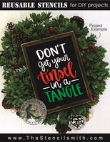 7883 - don't get your tinsel in a tangle - The Stencilsmith