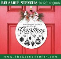 7899 - It's beginning to look a lot like - The Stencilsmith
