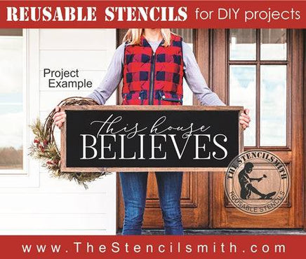 7900 - This house believes - The Stencilsmith