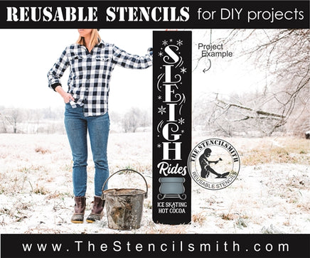 7902 - Sleigh Rides - The Stencilsmith