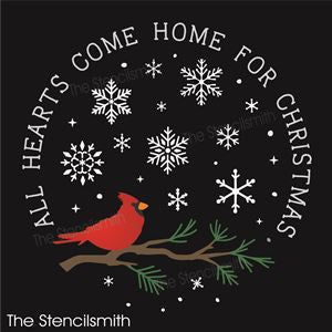 7903 - all hearts come home for Christmas - The Stencilsmith