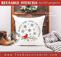 7903 - all hearts come home for Christmas - The Stencilsmith