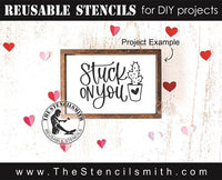 7921 - stuck on you - The Stencilsmith