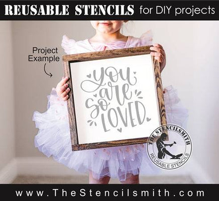 7924 - you are so loved - The Stencilsmith