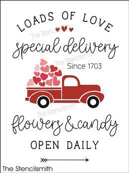 7931 - Loads of Love delivery - The Stencilsmith