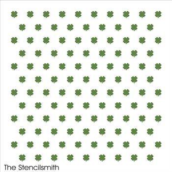7940 - Shamrocks Pattern - The Stencilsmith