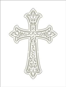 7954 - celtic cross - The Stencilsmith