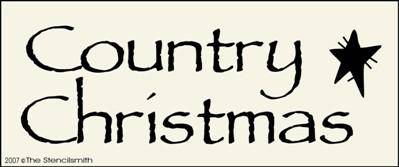Country Christmas - The Stencilsmith