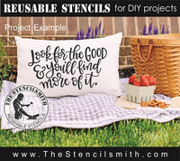 7981 - look for the good - The Stencilsmith