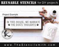 7994 - In this house we narrate - The Stencilsmith