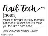7997 - Nail Tech definition - The Stencilsmith