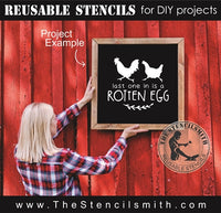 8007 - last one in is a rotten egg - The Stencilsmith