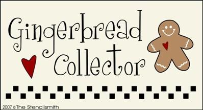 Gingerbread Collector - The Stencilsmith