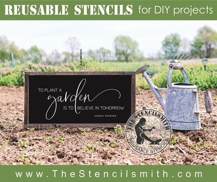 8040 - to plant a garden - The Stencilsmith