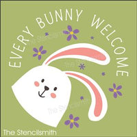 8047 - every bunny welcome - The Stencilsmith