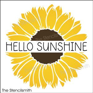 8053 - hello sunshine - The Stencilsmith