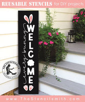 8061 - every bunny welcome - The Stencilsmith