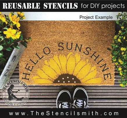 8062 - hello sunshine - The Stencilsmith