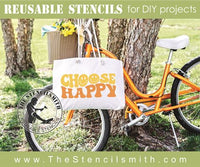 8069 - choose happy - The Stencilsmith