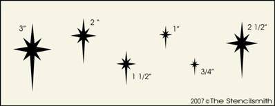 Nativity Stars - The Stencilsmith