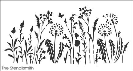 8078 - wildflowers - The Stencilsmith