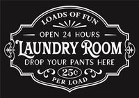 8093 - Laundry Room - The Stencilsmith
