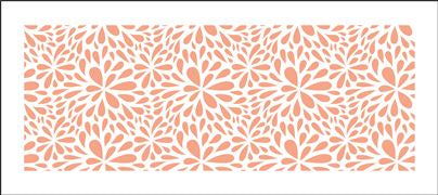 8099 - floral pattern - The Stencilsmith