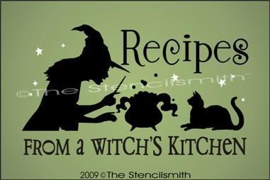 809 - Recipes From A Witch's Kitchen - The Stencilsmith