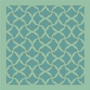 8104 - boho mosaic pattern - The Stencilsmith