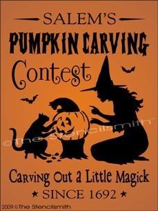 810 - Salem's Pumpkin Carving Contest - The Stencilsmith