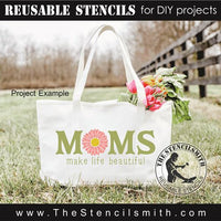 8116 - MOMS make life beautiful - The Stencilsmith