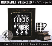 8122 - this is my circus - The Stencilsmith