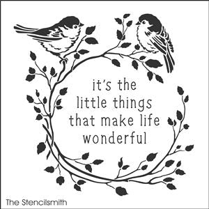 8139 - it's the little things that - The Stencilsmith