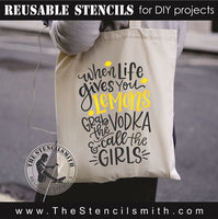 8147 - when life gives you lemons - The Stencilsmith