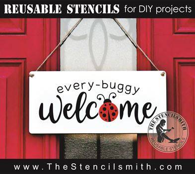 8173 - every-buggy welcome - The Stencilsmith