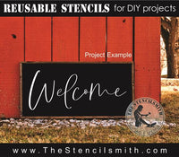 8183 - welcome - The Stencilsmith