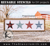 8184 - decorative stars - The Stencilsmith