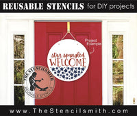 8236 - star spangled welcome - The Stencilsmith